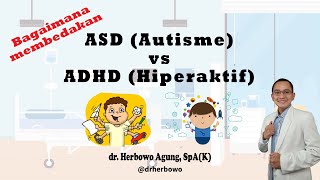 ASD Autisme vs ADHD Hiperaktif [upl. by Eilliw]