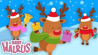 10 Little Reindeer  Animated Christmas Nursery Rhymes amp Kids Songs [upl. by Sandro]