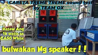 CARETA TREME TREME BATTLE MIX BY TEAM OX FIESTA SOUND CHECK HATAW ANG 1K WATTS [upl. by Goulden]