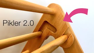 How to Make a Pikler Triangle STRONGER SAFER and CHEAPER DIY Plans Available  Pikler 20 [upl. by Gautious237]