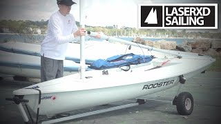 Rigging Your Laser Sailboat in Less Than 5 Minutes HD [upl. by Letizia369]