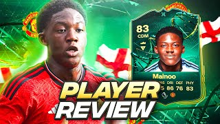 83 EVOLUTIONS quotGOLDEN GLOW UP PT2quot MAINOO PLAYER REVIEW  EAFC 24 ULTIMATE TEAM [upl. by Azila]