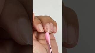 HOW TO Repair my Broken Nail Easily nails naildesigns nailart nailtech [upl. by Suruat]