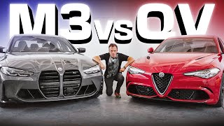 Giulia QV vs M3 G80 Xdrive  Which is the BEST [upl. by Alyahsal]