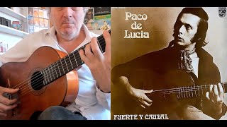 Bulerías Monday 28  Paco de Lucia  Pulgar Falseta from quotCepa Andaluzaquot  Flamenco Guitar Tutorial [upl. by Atteoj]