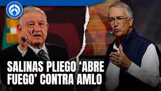 Salinas Pliego se lanza contra AMLO por impuestos [upl. by Ttessil]