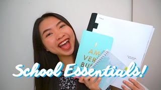 School Supplies Essentials  BACK TO SCHOOL 2016 [upl. by Garey]