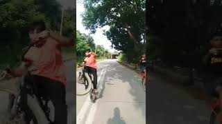 Gear and non gear wheelie like subscribe cyclestunt MTBRIDER6751 [upl. by Artema174]