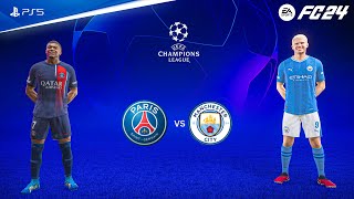 FIFA 24  PSG vs Manchester City  UEFA Champions League Final  PS5™ 4K60FPS [upl. by Ama]