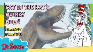 Dinosaur Time  Cat in the Hat Quirky Quizzes  Brand New Full Episode  Dr Seuss [upl. by Sato765]