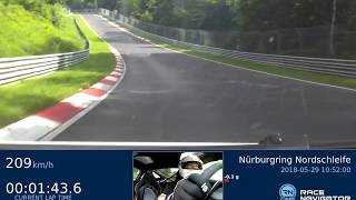 McLaren 720S  Nordschleife 744 Full Lap ca 720 BTG [upl. by Juanita]