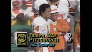 1983 Week 9  Tampa Bay at Pittsburgh [upl. by Sucrad]