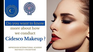 Cidesco Media Makeup What is Cidesco makeup Cidesco Online and Offline course Cidesco India [upl. by Dannye]