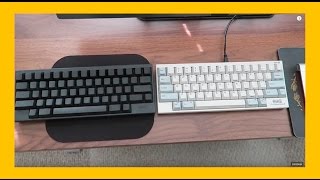 Happy Hacking Keyboard Pro 2 Type S Silent vs Standard [upl. by Stinky213]