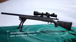 REMINGTON MODEL 700™ SPS™ TACTICAL AAC®SD™ с глушителем ASE UTRA [upl. by Eenat]