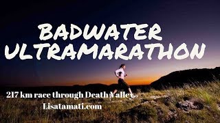 The Badwater Ultramarathon  217km through Death Valley [upl. by Arutek]