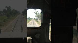 55kmh Speed Cab ride hitachi alco locomotive fast [upl. by Nangem]