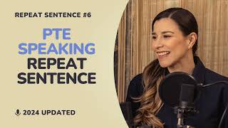 PTE repeat sentence 6 ptepractice englishlearning [upl. by Mame67]