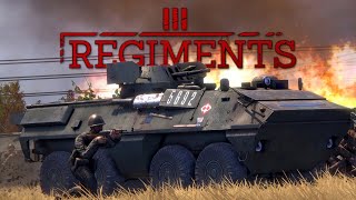 The POLISH Infantry STRIKE BACK against British Armoured ASSAULT  Regiments Gameplay [upl. by Ayenat821]