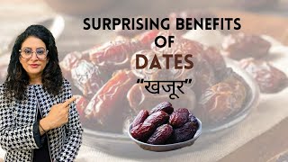 Dates खजूर Surprising Benefits of Dates  Natural Sweetener With Health Benefits [upl. by Newlin112]