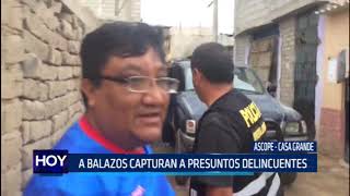 ¡Alerta Se registró balacera entre presuntos delincuentes y policías en Casa Grande [upl. by Anitnas]