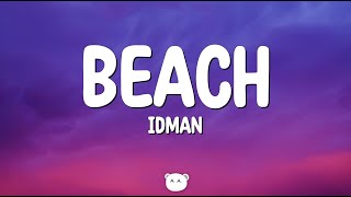 Idman  Beach Lyrics [upl. by Euqinimod763]