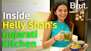 Inside Helly Shah’s Gujarati Kitchen  Brut Nashta [upl. by Parthenia]