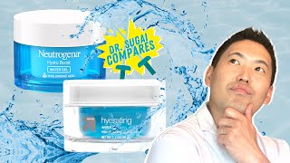 Dermatologist Compares Neutrogena Hydro Boost Water Gel vs up amp up Hydrating Water Gel [upl. by Axe243]