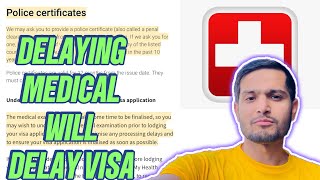 DELAYING MEDICAL WILL DELAY VISA ‼️ PCC REQUIREMENTS [upl. by Curley]