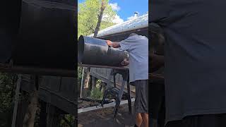 Poor mans welding table newmexico [upl. by Cohligan]