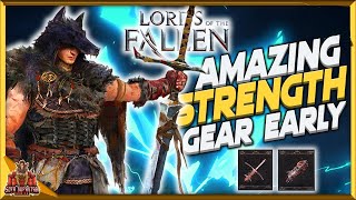 Lords Of The Fallen Best Strength Weapons And Armor You Can Grab At The Very Start Of The Game [upl. by Santiago]