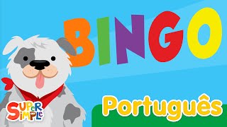 Bingo  Canções Infantis  Super Simple Português [upl. by Annoet]