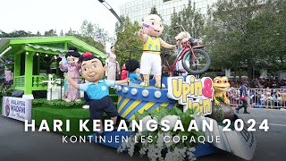 Hari Kebangsaan 2024  Kontinjen Les Copaque Upin amp Ipin POV [upl. by Ran]