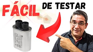 🔴Como Testar Capacitor de Microondas [upl. by Eintroc]