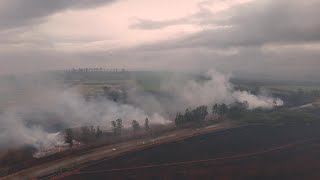 Incêndios no estado de São Paulo foram apagados diz Tarcísio de Freitas  AFP [upl. by Etteniuq]