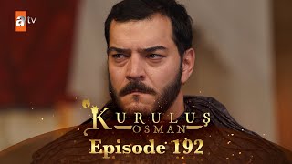 Kurulus Osman Urdu  Season 5 Episode 192 [upl. by Atsirhcal]