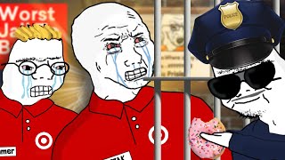 WOJAK DOOMER GOES TO JAIL [upl. by Aynatan]