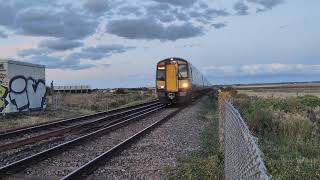 SouthEastern Electrostar Passes Minnis Bay [upl. by Alfonso]