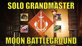 Solo Heist Moon Grandmaster  NO CHEESE Platinum 2518 Solar Warlock Destiny 2 [upl. by Adaline592]