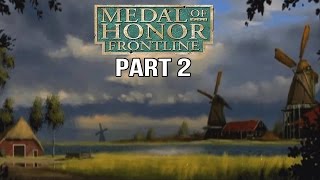 Medal of Honor Frontline Gameplay Walkthrough Part 2  Rough Landing [upl. by Horace823]