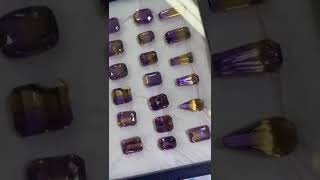 Ametrine Cut Stone Bio Colour Ametrine Cut Stone ametrine gemstone BioColourStone [upl. by Notlef]