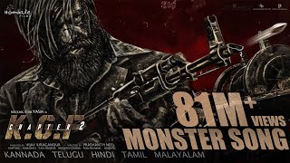 The Monster Song  KGF Chapter 2  Adithi Sagar  Ravi Basrur  Yash  Sanjay Dutt  Prashanth Neel [upl. by Thetisa]