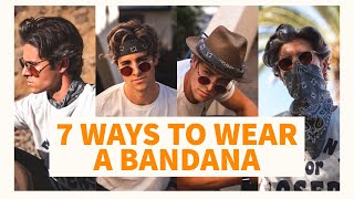 How to Wear a Bandana  7 Ways  Parker York Smith [upl. by Senga]