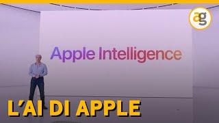 APPLE INTELLIGENCE la NUOVA AI su iPhone iPad Mac e novità WWDC 2024 da Cupertino [upl. by Hertzfeld]