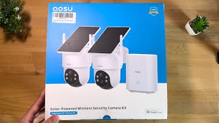 JE TESTE DES CAMÉRAS SOLAIRES DE AOSU LA SOLAR CAM D1 ✔️ FR [upl. by Cordula870]