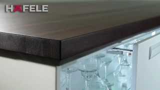 Hafele Frontino Sliding Cabinet Door Hardware [upl. by Scevor]