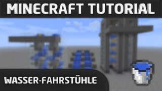 Minecraft Tutorial WasserFahrstühle [upl. by Erasmo]