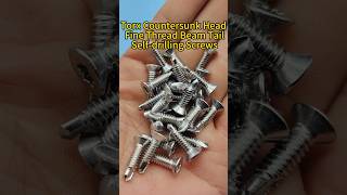 Torx Countersunk Head Fine Thread Beam Tail Selfdrilling Screwsfastener screw hardware doors [upl. by Bud266]