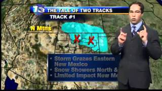 Mark Ronchetti KRQE Weather Forecast 1412 [upl. by Lenoel350]