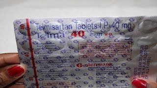 Telma 40 Review in Hindi Telmisartan Uses Benefits Side effects [upl. by Jelks]